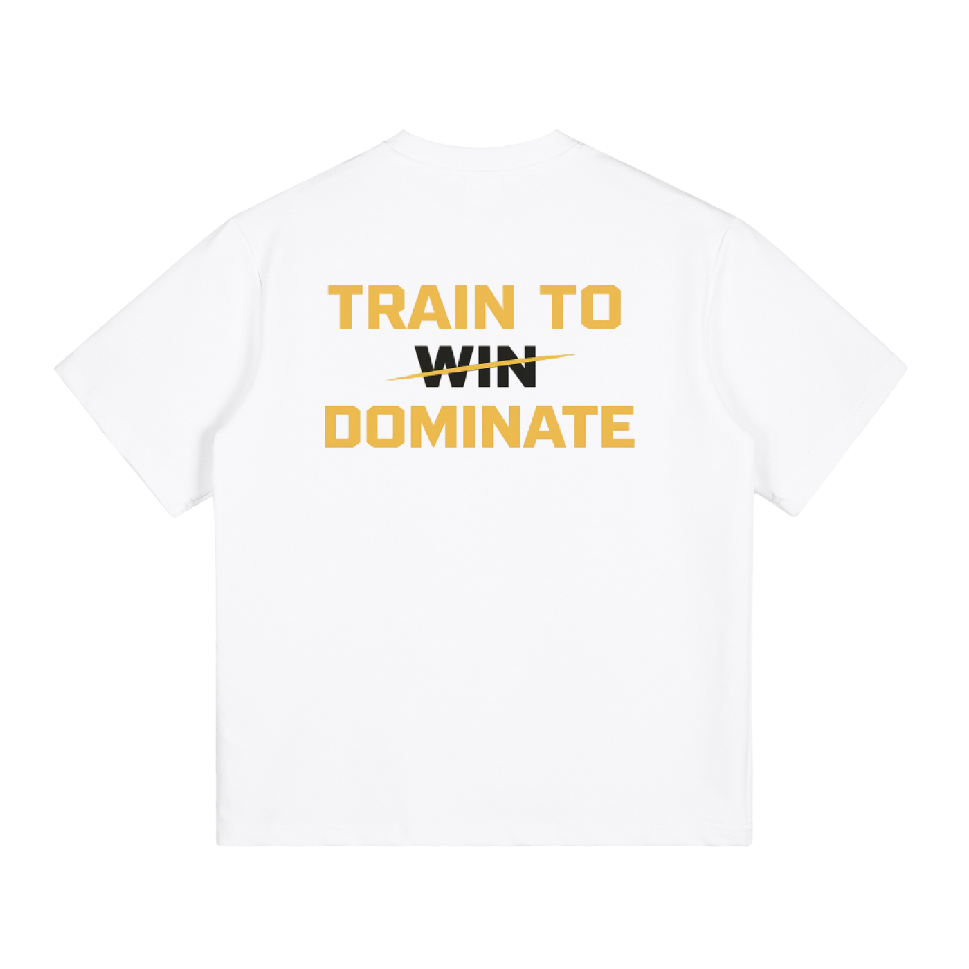 Train To Dominate Shirt (weiß)